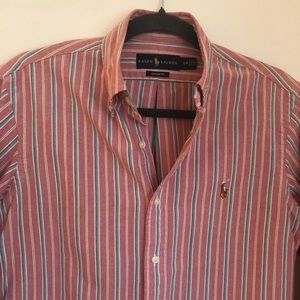 Polo Ralph Lauren Custom Fit StripedCasual Oxford